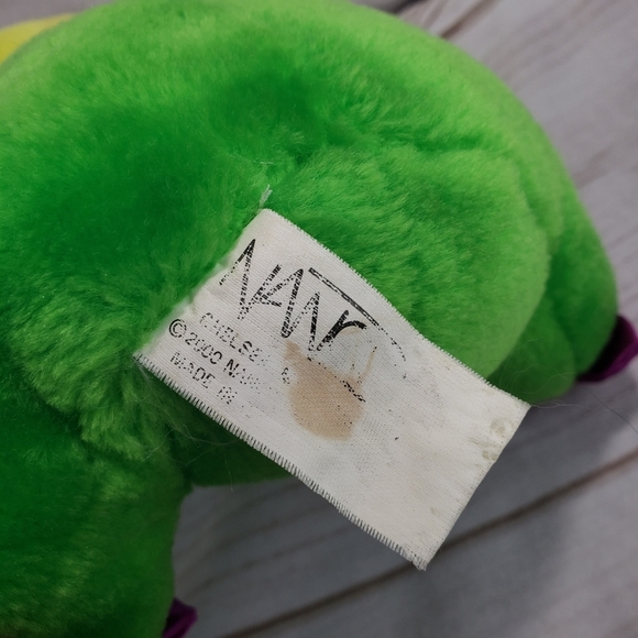 Nanco Psychedelic Sunflower Teddy Bear Plush Stuffed Toy Vintage 9 Inch 2000 - Picture 7 of 9